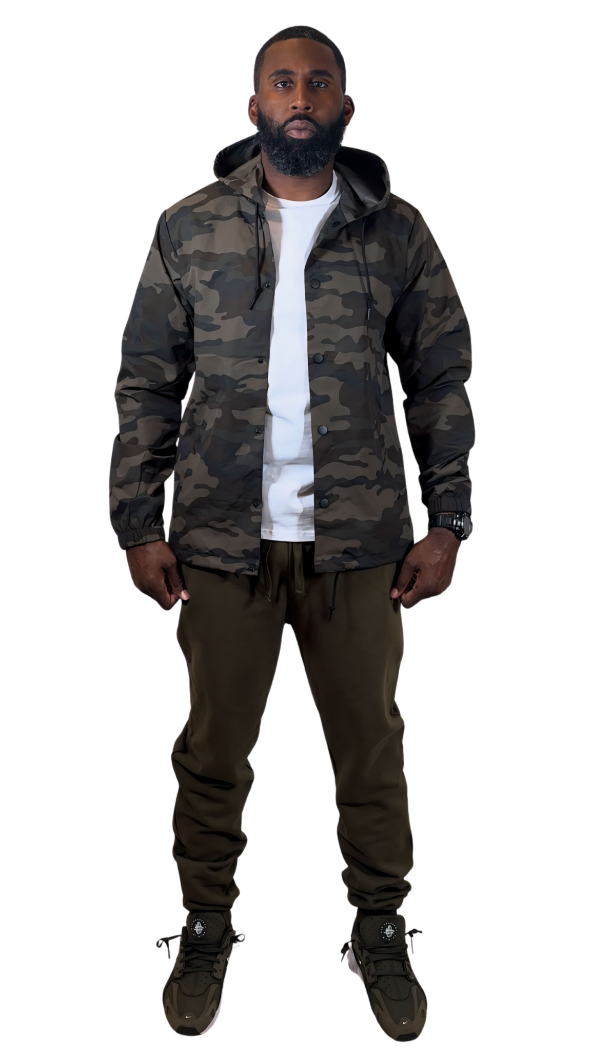 Essential Windbreaker Coaches Jacket